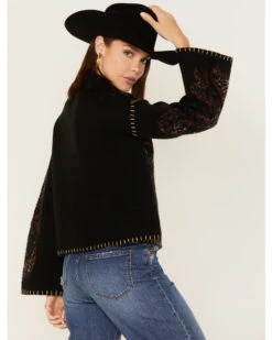 Shyanne Women's Paisley Knit Turtleneck Sweater 8 Shyanne Women's Paisley Knit Turtleneck Sweater -Ariat Store 2000373039 001 P4