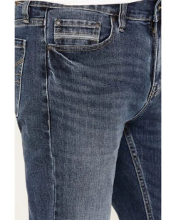 Brothers & Sons Men's Wilder Wash Stretch Slim Tapered Jeans 9 Brothers & Sons Men's Wilder Wash Stretch Slim Tapered Jeans -Ariat Store 2000373082 415 P2