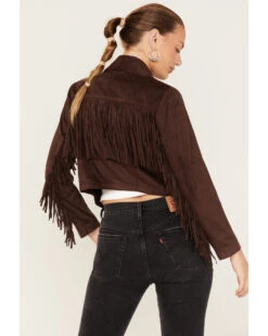Shyanne Women's Fringe Faux Suede Jacket -Ariat Store 2000373358 240 P4