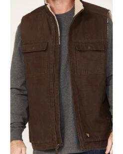 Hawx Men's Weathered Sherpa Lined Work Vest - Big & Tall 7 Hawx Men's Weathered Sherpa Lined Work Vest - Big & Tall -Ariat Store 2000373752 201 P3