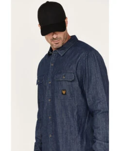 Hawx Men's Denim Work Shirt - Big & Tall -Ariat Store 2000373798 402 P2