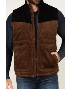 Cody James Men's Waren Corduroy Puffer Vest -Ariat Store 2000373954 200 P3