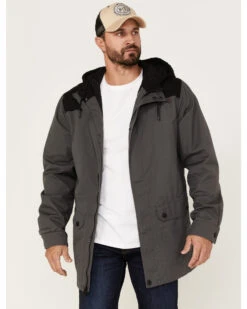 Brothers & Sons Men's Cruiser Waxed Canvas Hooded Jacket -Ariat Store 2000374849 022 P1