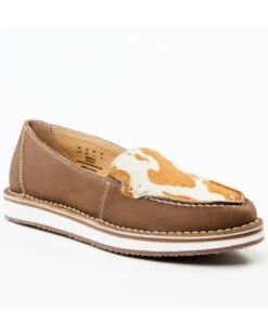 Mya Bag Women's Bronze Cow Hair Slip-On Shoe - Moc Toe 13 Mya Bag Women's Bronze Cow Hair Slip-On Shoe - Moc Toe -Ariat Store 2000374898 200 P1