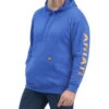 Ariat Men's Rebar Logo Sleeve Graphic Hooded Work Sweatshirt - Big & Tall 2 Ariat Men's Rebar Logo Sleeve Graphic Hooded Work Sweatshirt - Big & Tall -Ariat Store 2000375903 400 P1