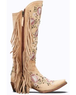 Junk Gypsy By Lane Women's Flora Floral Studded Western Boots - Snip Toe -Ariat Store 2000375972 103 P2