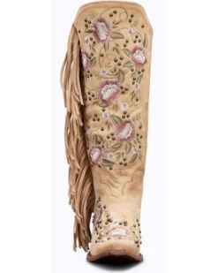 Junk Gypsy By Lane Women's Flora Floral Studded Western Boots - Snip Toe -Ariat Store 2000375972 103 P4