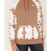 Hooey Women's Southwestern Print Contrast Hoodie 1 Hooey Women's Southwestern Print Contrast Hoodie -Ariat Store 2000378786 110 P2