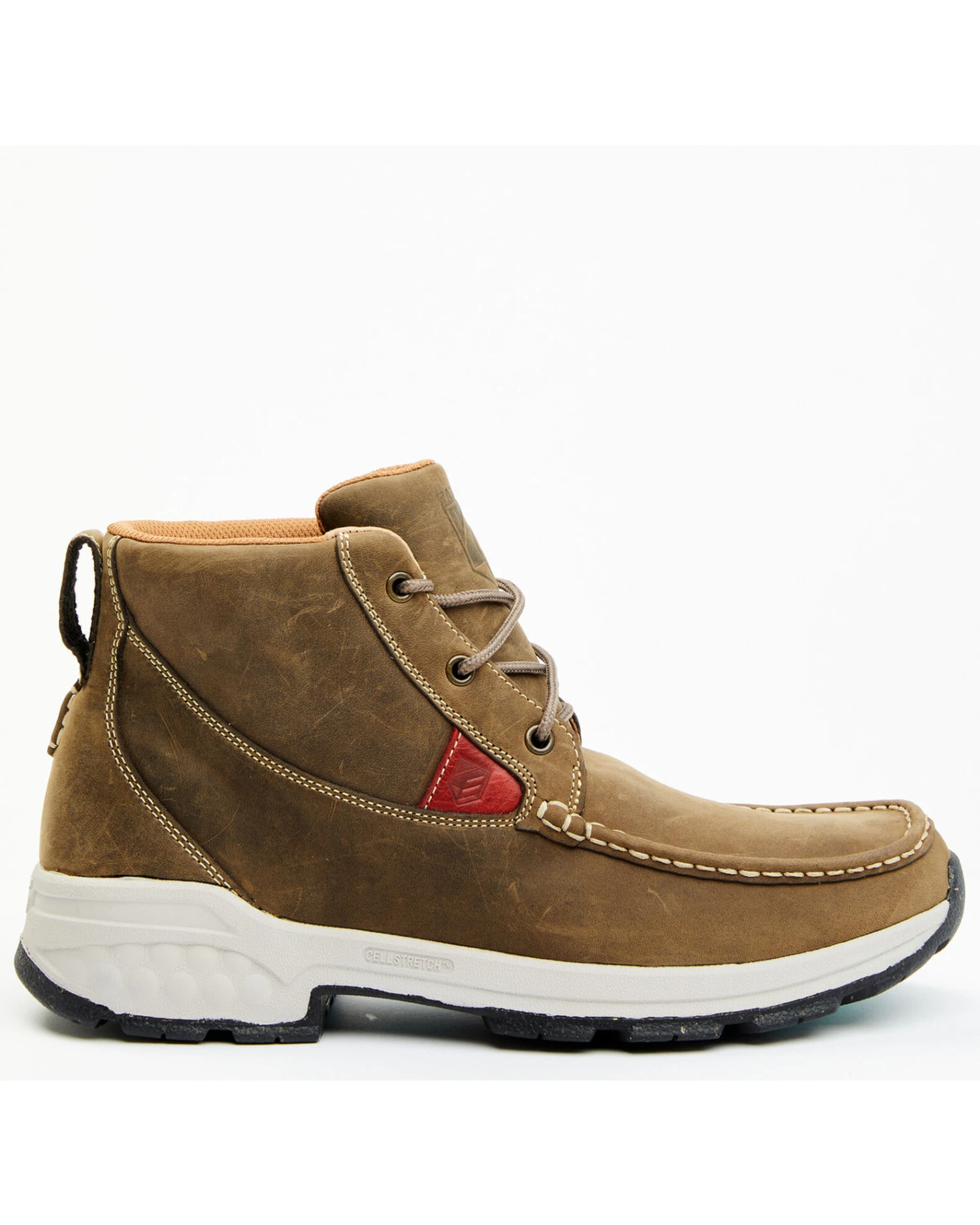 RANK 45 Men's Hi Top Casual Shoe - Moc Toe 4 RANK 45 Men's Hi Top Casual Shoe - Moc Toe - Image 2