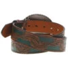 Hooey Women's Original Embossed Feather Southwestern Rodeo Buckle Belt -Ariat Store 2000379075 200 P2