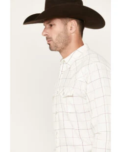 Blue Ranchwear Men's Twill Long Sleeve Pearl Snap Work Shirt -Ariat Store 2000380505 103 P2