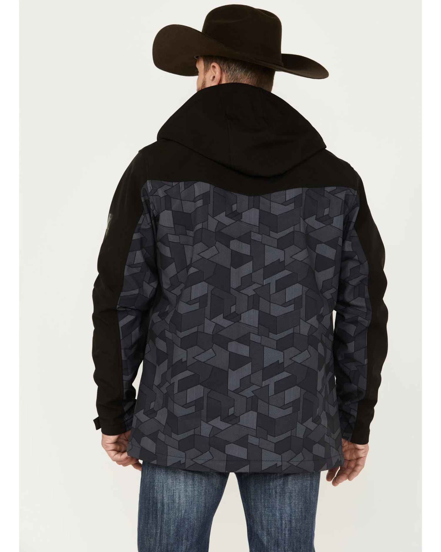 RANK 45 Men's Barrier Hooded Softshell Jacket 3 RANK 45 Men's Barrier Hooded Softshell Jacket