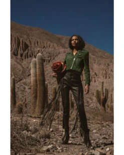 Wonderwest Women's Leather Fringe Pants 11 Wonderwest Women's Leather Fringe Pants -Ariat Store 2000382473 001 P1