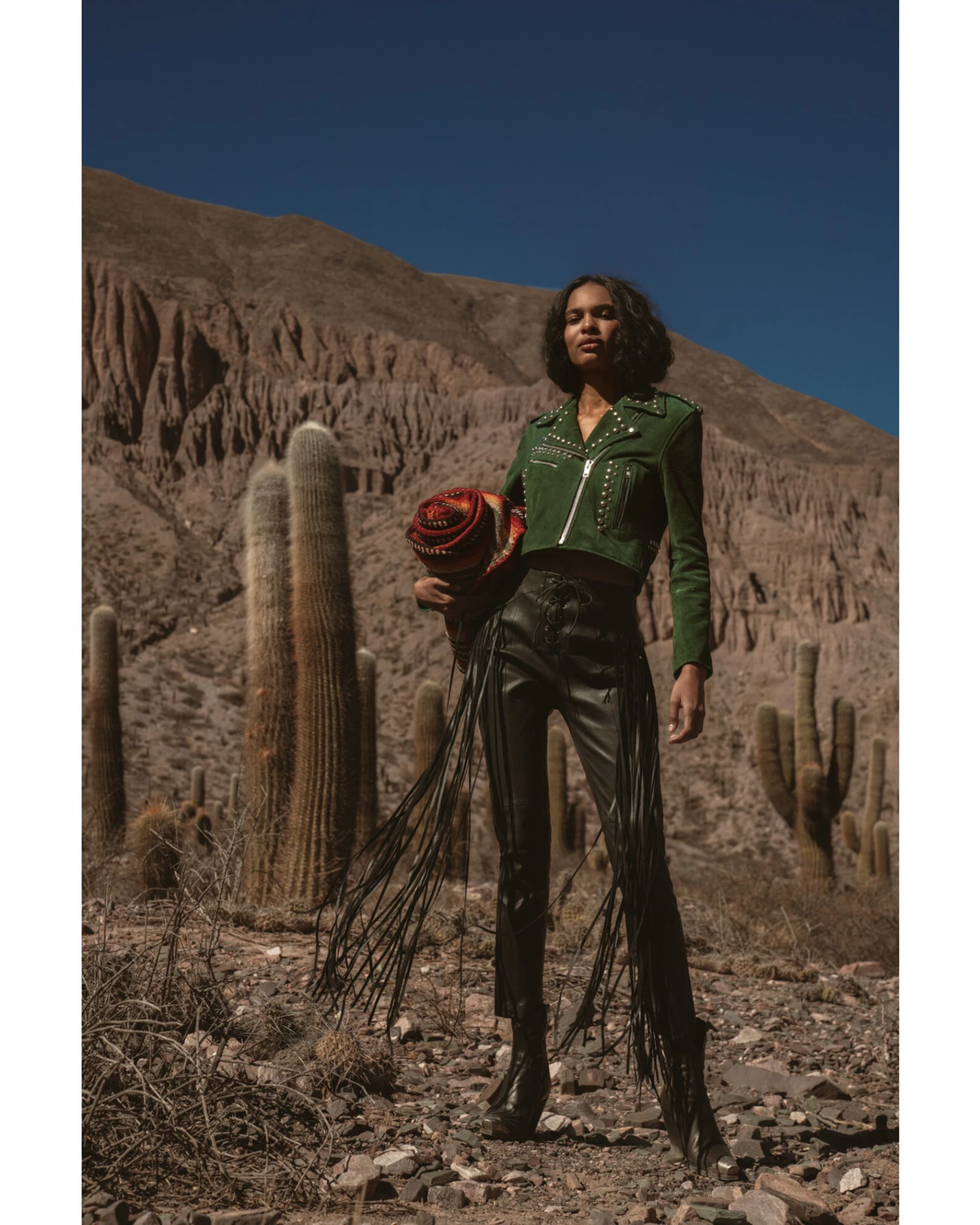 Wonderwest Women's Leather Fringe Pants 7 Wonderwest Women's Leather Fringe Pants - Image 5