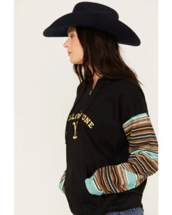 Changes Women's Serape Striped Yellowstone Hoodie -Ariat Store 2000382609 442 P2