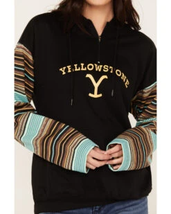 Changes Women's Serape Striped Yellowstone Hoodie -Ariat Store 2000382609 442 P3
