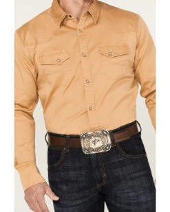 Blue Ranchwear Men's Twill Long Sleeve Work Snap Shirt -Ariat Store 2000382806 720 P3