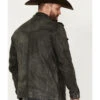 Moonshine Spirit Men's Leather Moto Jacket 2 Moonshine Spirit Men's Leather Moto Jacket -Ariat Store 2000383134 001 P4