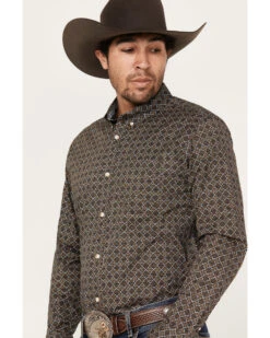 Cody James Men's Money Maker Print Long Sleeve Button Down Western Shirt - Big 8 Cody James Men's Money Maker Print Long Sleeve Button Down Western Shirt - Big -Ariat Store 2000383192 201 P2