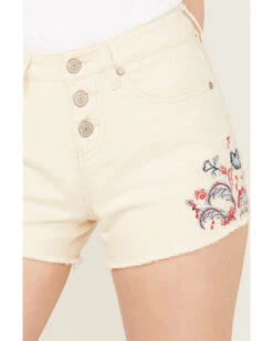 Shyanne Women's Mid Rise Americana Embroidered Shorts -Ariat Store 2000383367 100 P2
