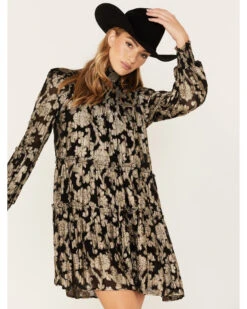 Revel Women's Floral Ruffle Dress -Ariat Store 2000383438 001 P2