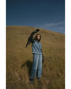 Wrangler Women's Denim Frayed Tank 8 Wrangler Women's Denim Frayed Tank -Ariat Store 2000383476 400 P1