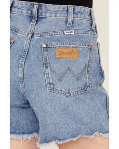 Wrangler Women's Light Wash High Rise A-Line Cutoff Donna Shorts 9 Wrangler Women's Light Wash High Rise A-Line Cutoff Donna Shorts -Ariat Store 2000383483 400 P4