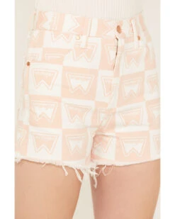 Wrangler Women's Signature Print High Rise Festival Shorts 8 Wrangler Women's Signature Print High Rise Festival Shorts -Ariat Store 2000383494 840 P2