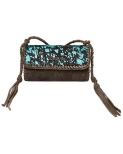 Montana West Women's Wrangler Genuine Hair-On Cowhide Crossbody Bag -Ariat Store 2000384195 200 P1