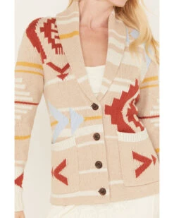 Pendleton Women's Multicolored Print Taos Graphic Cardigan 9 Pendleton Women's Multicolored Print Taos Graphic Cardigan -Ariat Store 2000384696 110 P3
