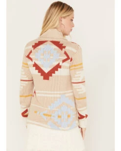 Pendleton Women's Multicolored Print Taos Graphic Cardigan 8 Pendleton Women's Multicolored Print Taos Graphic Cardigan -Ariat Store 2000384696 110 P4