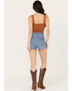 Rolla's Women's Medium Wash High Rise Denim Shorts -Ariat Store 2000386545 414 P3