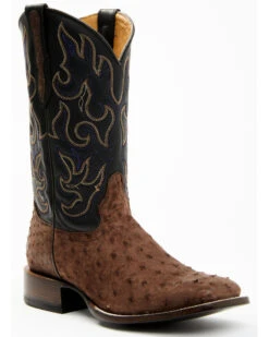 Cody James Men's Exotic Full Quill Ostrich Western Boots - Broad Square Toe 11 Cody James Men's Exotic Full Quill Ostrich Western Boots - Broad Square Toe -Ariat Store 2000386778 200 P1
