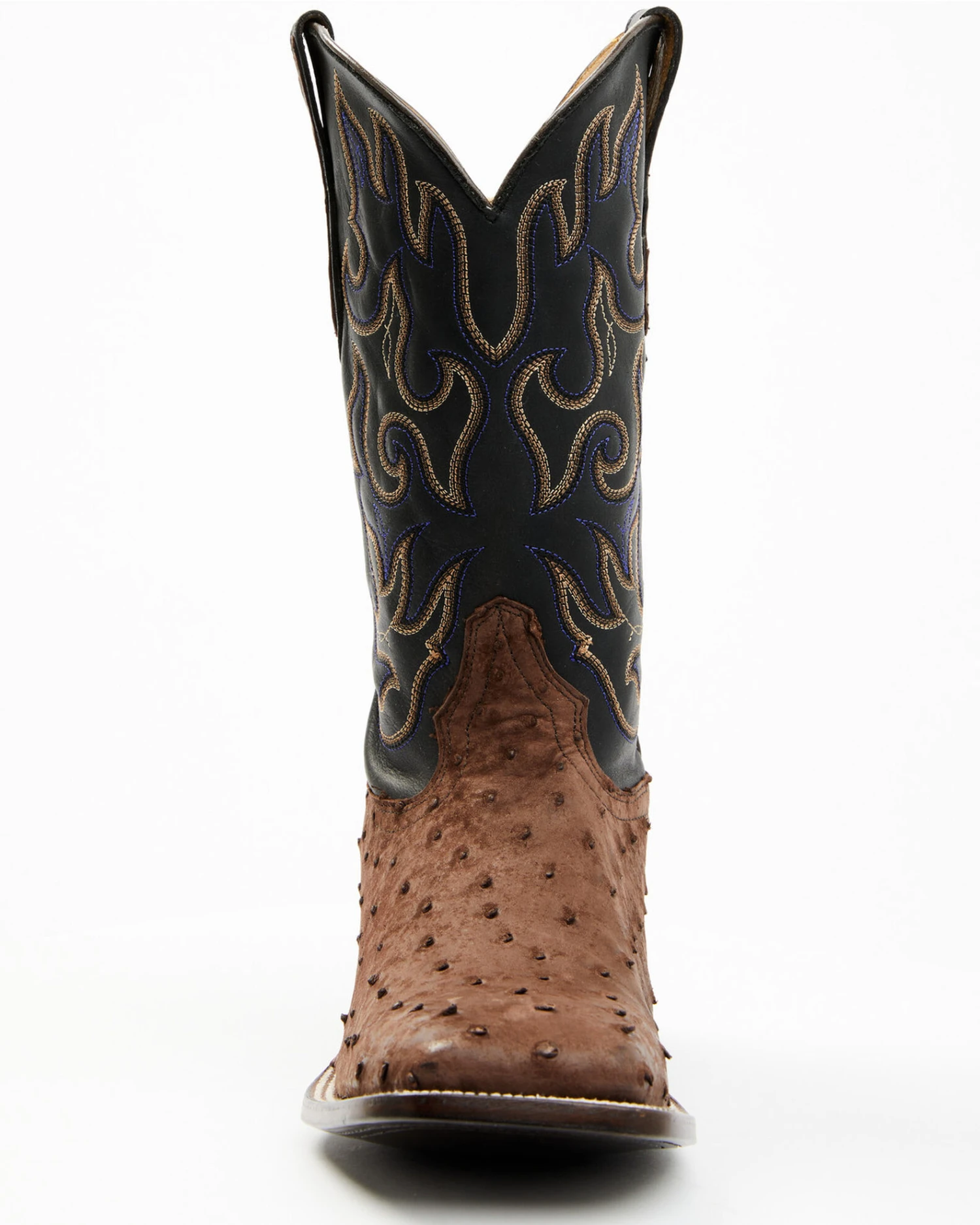 Cody James Men's Exotic Full Quill Ostrich Western Boots - Broad Square Toe 4 Cody James Men's Exotic Full Quill Ostrich Western Boots - Broad Square Toe - Image 2