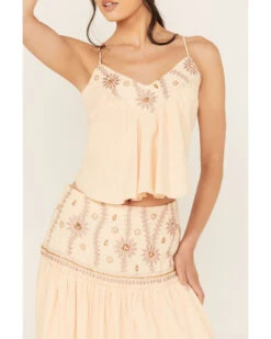 Free People Women's Crystal Cove Embellished Set - 2 Piece -Ariat Store 2000392166 840 P3
