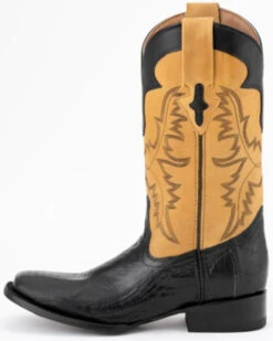 Ferrini Men's Nash Exotic Ostrich Leg Western Boots - Square Toe -Ariat Store 2000394322 001 P3