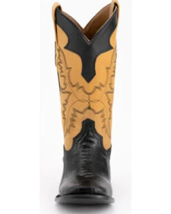 Ferrini Men's Nash Exotic Ostrich Leg Western Boots - Square Toe -Ariat Store 2000394322 001 P4