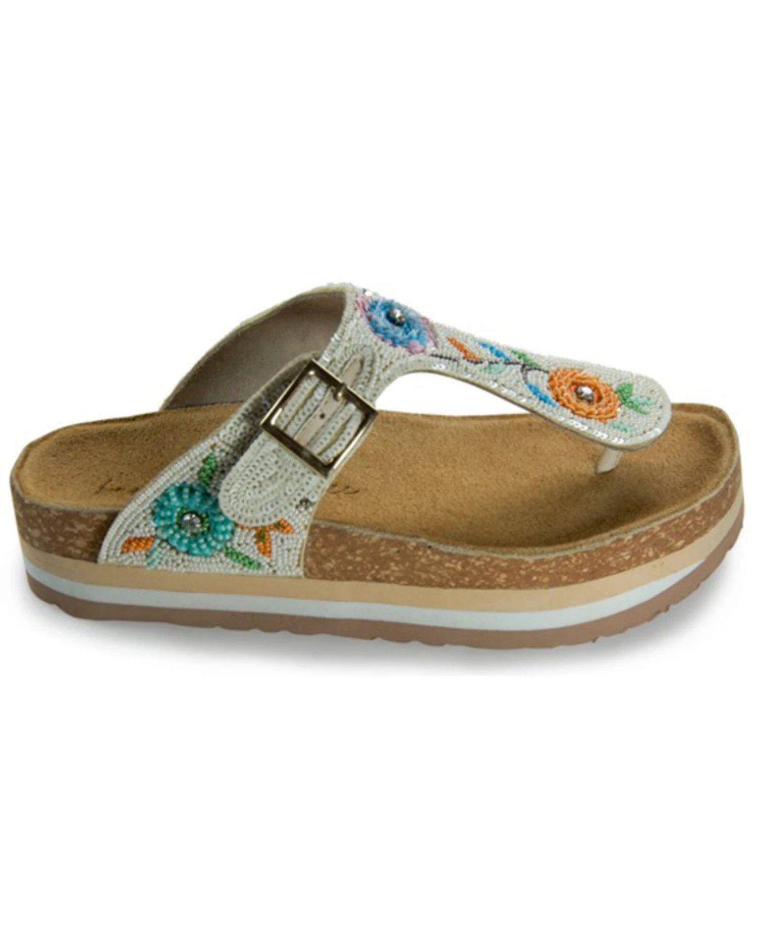 Band Of The Free Women's Pandora Beaded Sandals 3 Band Of The Free Women's Pandora Beaded Sandals